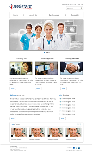Web Design par UniqueDesignz pour ce projet | Design : #926644