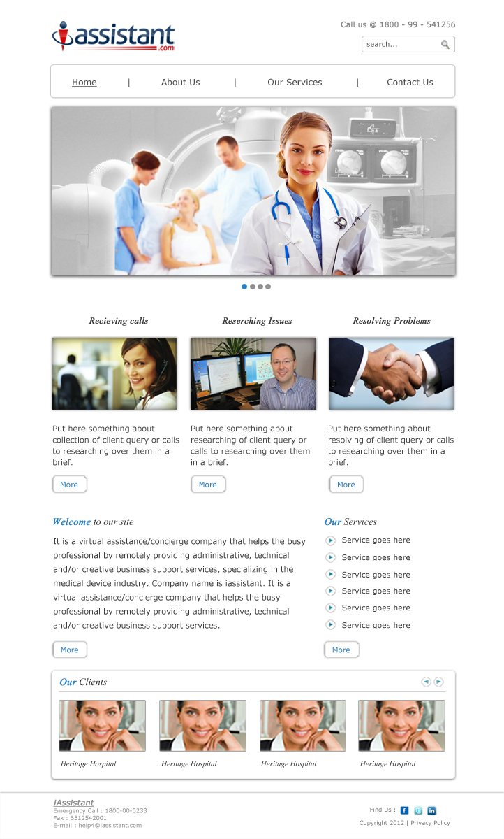 Web Design by UniqueDesignz for this project | Design #926647