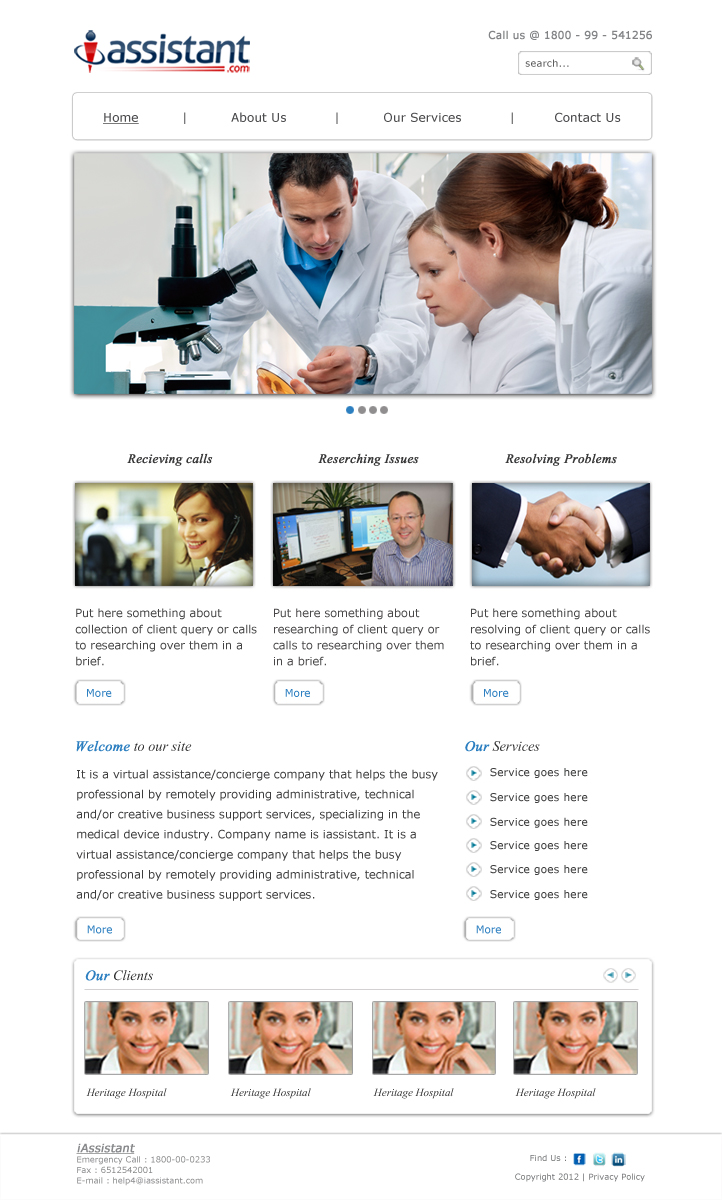 Web Design by UniqueDesignz for this project | Design #926649