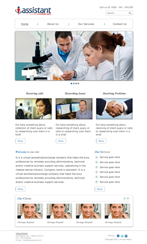 Web Design by UniqueDesignz for this project | Design: #926649