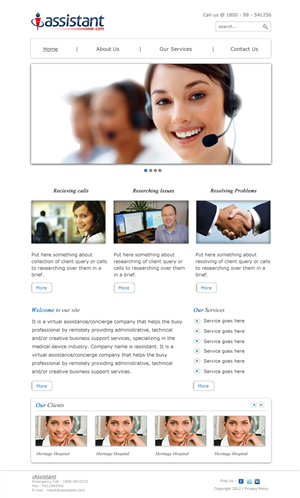 Web Design par UniqueDesignz pour ce projet | Design : #930880