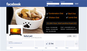 Facebook Design by Makeglow720 for this project | Design #3652497
