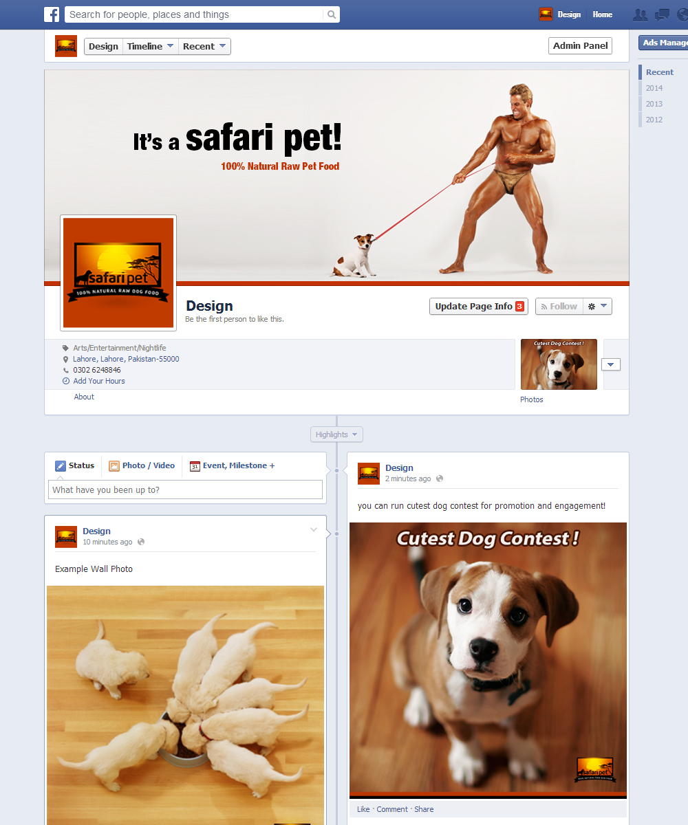 Facebook-Design von mehboob.riaz für dieses Projekt | Design #3650758