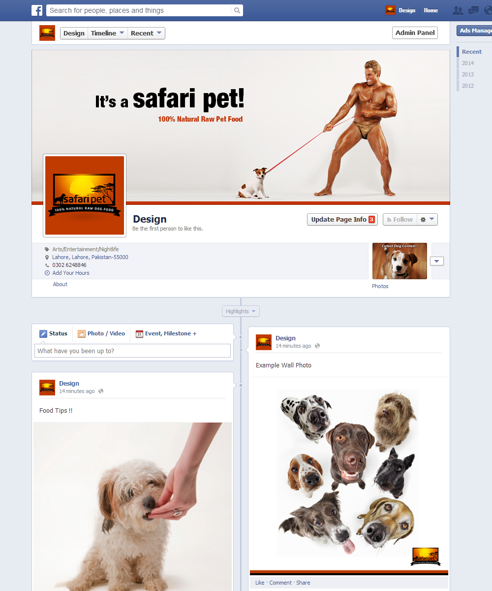 Facebook Design by mehboob.riaz for this project | Design #3650762