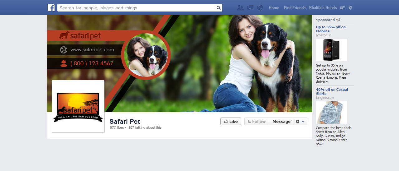 Facebook Design by the-lion-king for this project | Design #3586952