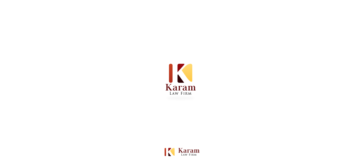Logo Design by 25 for Karam Law Firm | Design #4724373