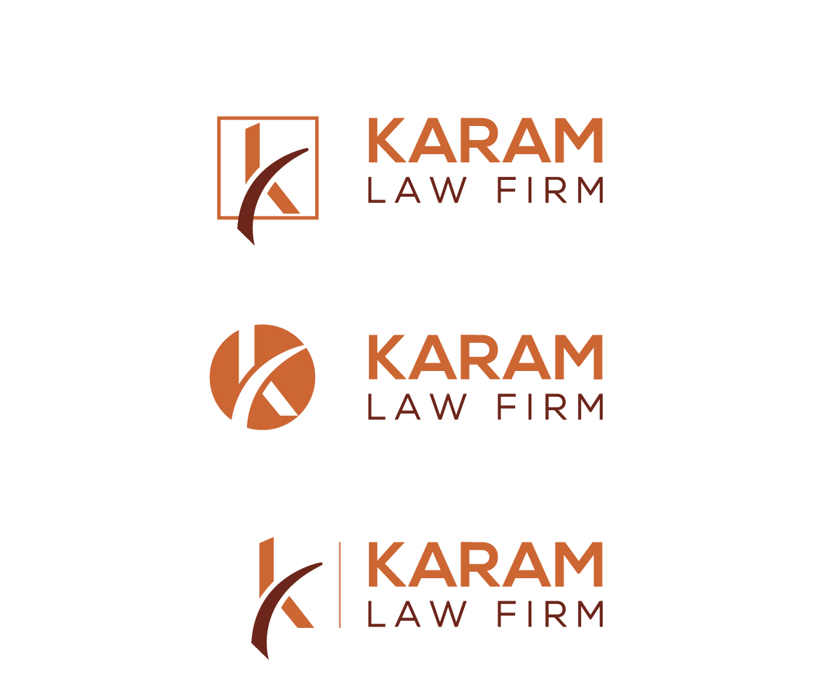 Logo Design by ergo™ for Karam Law Firm | Design #4754559