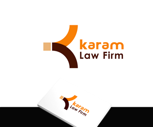 Logo Design by theepz for Karam Law Firm | Design: #4730655