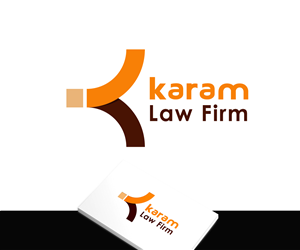 Logo Design by theepz for Karam Law Firm | Design #4730802
