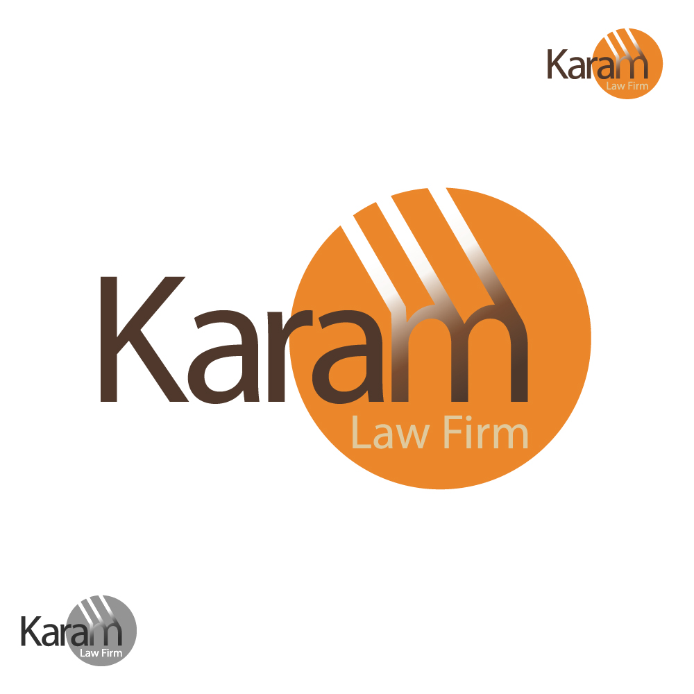 Logo Design by WholeBranding® for Karam Law Firm | Design #4793715