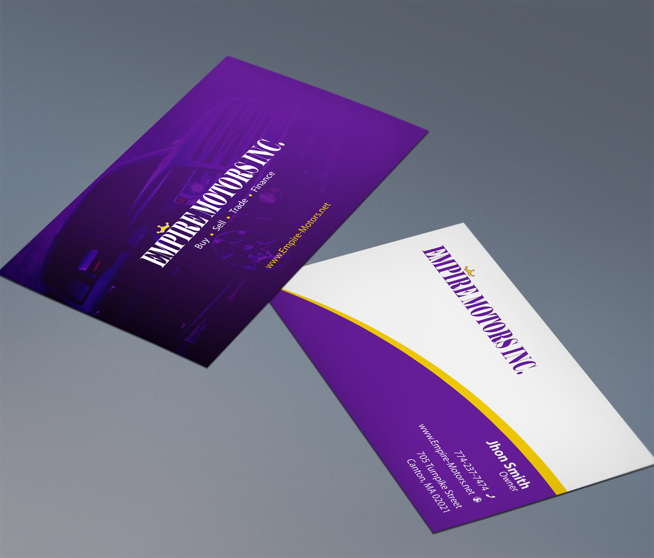 Business Card Design by teddie80 for this project | Design #3590002