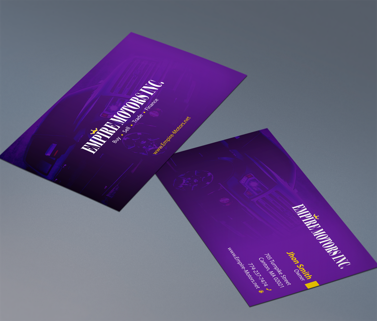 Business Card Design by teddie80 for this project | Design #3590010