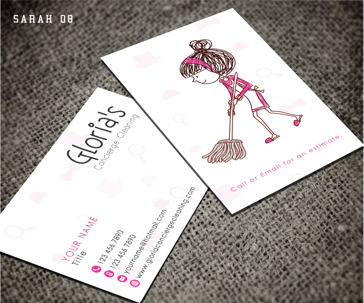 Visitenkarten-Design von Sarah Haroon für dieses Projekt | Design #3592648