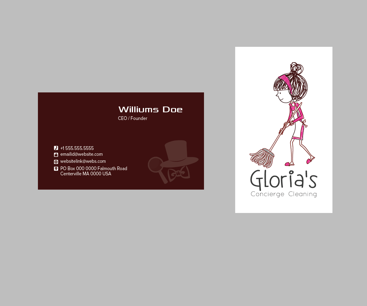 Diseño de Tarjeta de Presentación por kousik para este proyecto | Diseño #3597653