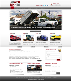 Wordpress Design by webxvision for this project | Design: #931935