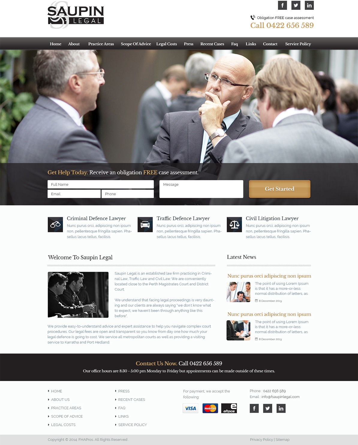 Web Design by Emmanuel for Jive Media Solutions | Design #3666096