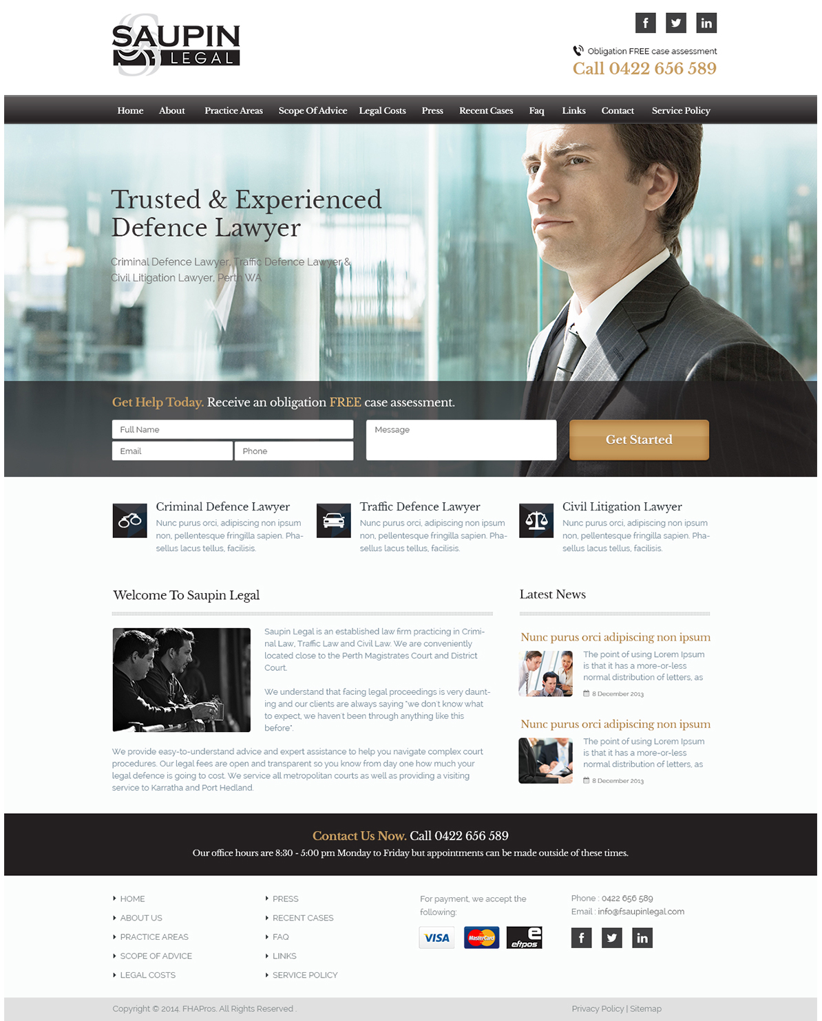 Web Design by Emmanuel for Jive Media Solutions | Design #3666126