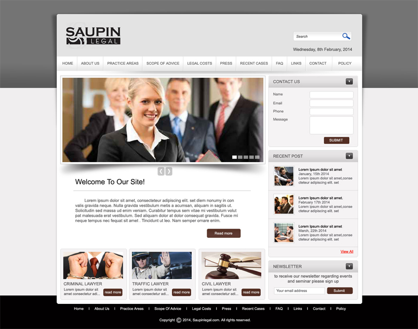 Web Design by DesignXyz for Jive Media Solutions | Design #3607238