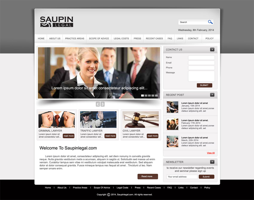 Web Design by DesignXyz for Jive Media Solutions | Design #3613325