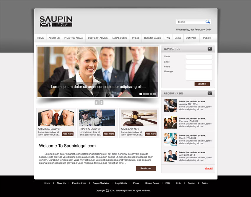 Web Design par DesignXyz pour Jive Media Solutions | Design #3633844