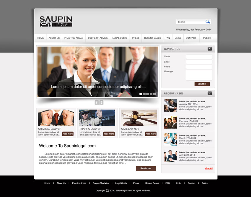 Web Design par DesignXyz pour Jive Media Solutions | Design #3651855