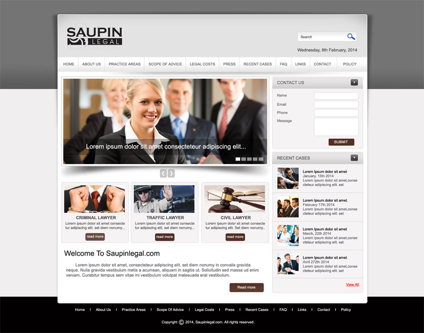 Web Design by DesignXyz for Jive Media Solutions | Design #3694645