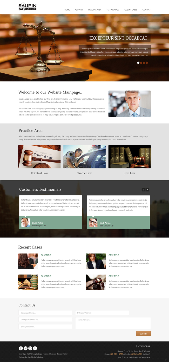 Web Design par pb pour Jive Media Solutions | Design #3595150