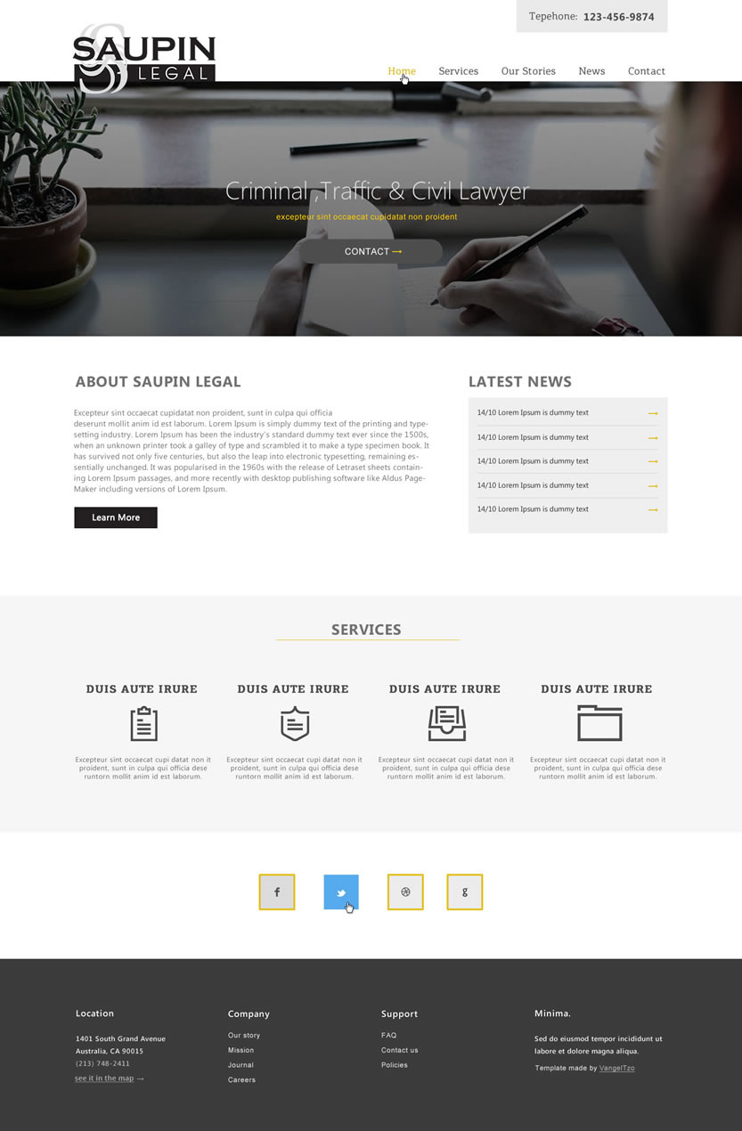 Diseño Web por VangelTzo para Jive Media Solutions | Diseño #3583544