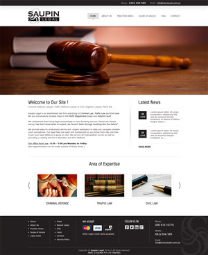 Web Design by Roy for Jive Media Solutions | Design #3700012