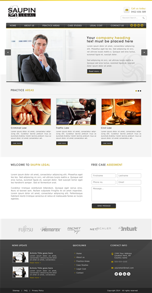 Diseño Web por JM para Jive Media Solutions | Diseño: #3583155
