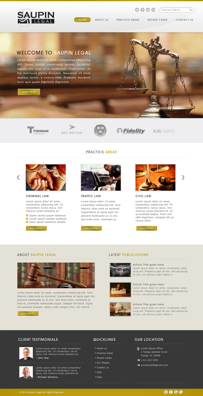Diseño Web por JM para Jive Media Solutions | Diseño #3584760