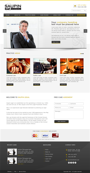 Diseño Web por JM para Jive Media Solutions | Diseño: #3584798