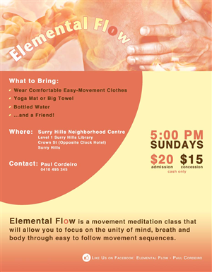 yoga brochure design