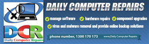 Diseño De Banner Publicitario por sofiy para Daily Computer Repairs | Diseño: #3580847