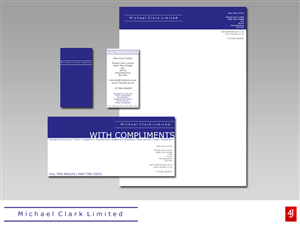Stationery Design by Jason Farrell for Michael Clark Limited | Design: #96494