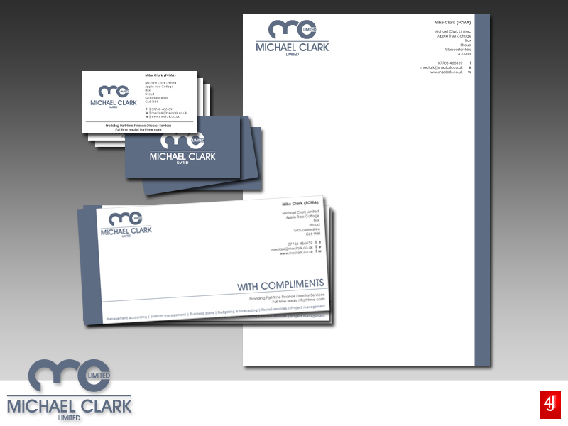 Stationery Design by Jason Farrell for Michael Clark Limited | Design #98424