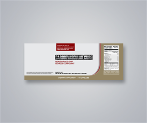 label for health supplement | Design Étiquette par DLab™
