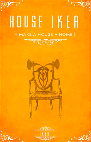 Create Game of Thrones Style 'House Banners' for Google, Exxon Mobil, Goldman Sachs and more | Poster Design by Rijan Hamidovic
