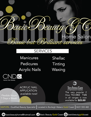 Flyer Design by Lightspeed Designs for Basic Beauty Gold Coast | Design: #3604022
