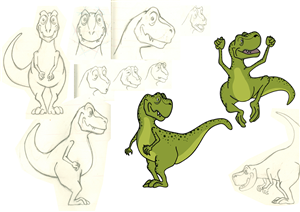 Illustration Design Project (Company Figure)