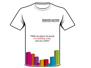 Design de T-shirt par maniteja pour Greater Dayton Construction | Design #3585529
