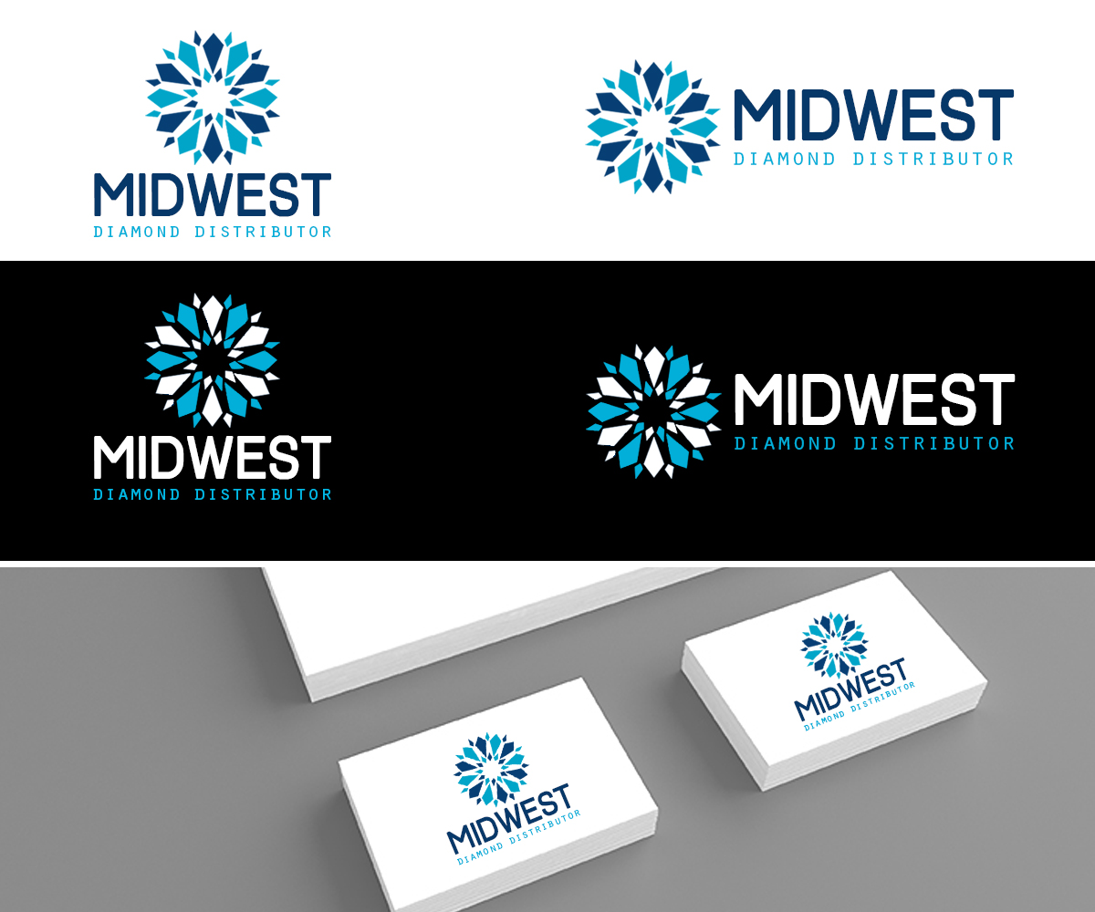 Logo Design by ProjectedPictures for Midwest Diamond Distributors | Design #3655929