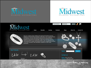 Logo Design by vladst2004 for Midwest Diamond Distributors | Design: #3583509