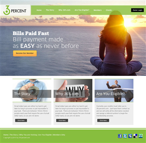 Web Design by DesignCreativity4you for 36-percent.com | Design: #3608049