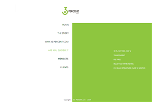 Web Design by coa for 36-percent.com | Design: #3643404