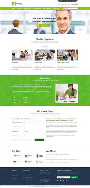 36-percent.com | Web Design by Mayank Patel