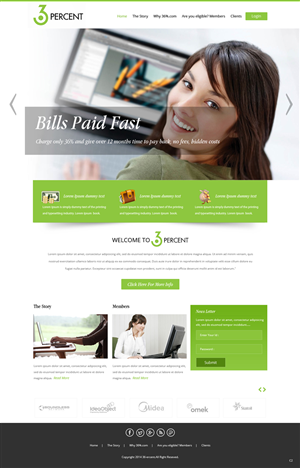 Web Design by pb for 36-percent.com | Design: #3604259