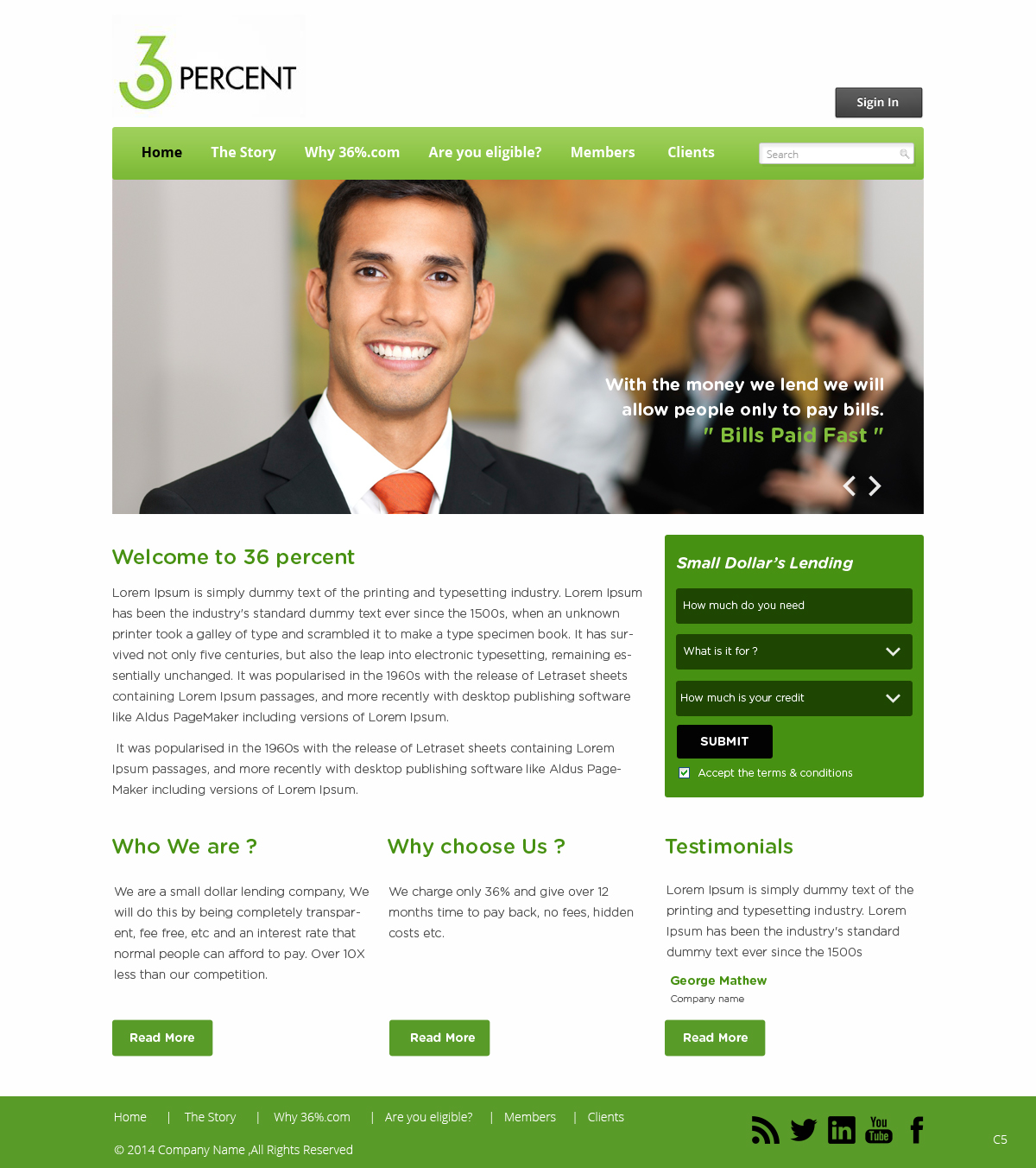 Web Design by pb for 36-percent.com | Design #3604701