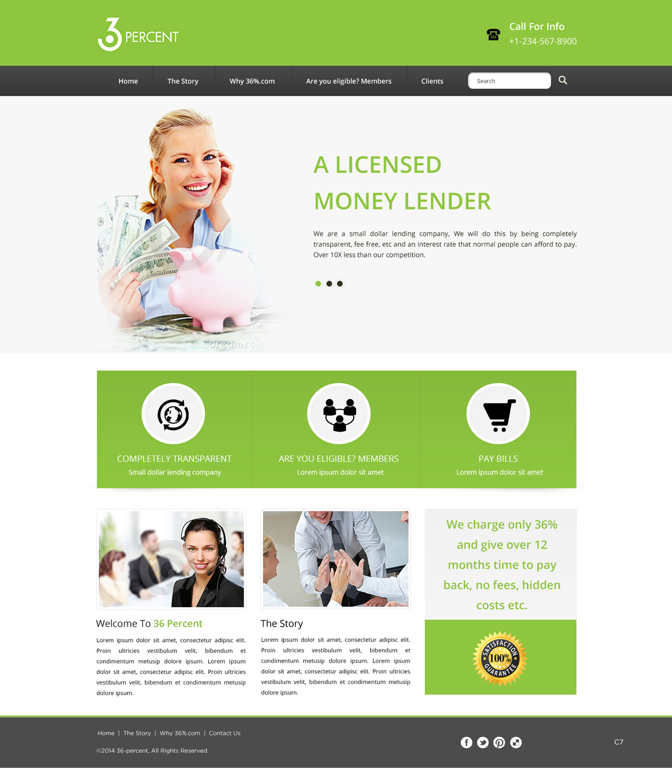 Web Design by pb for 36-percent.com | Design #3604715
