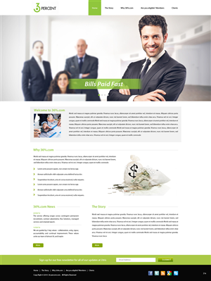 Web Design by pb for 36-percent.com | Design: #3604720